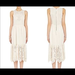 Ulla Johnson silk eyelet dress